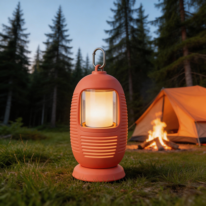 Durable Outdoor Lantern | Vibrant Rubber | Outdoor Adventure Essential | Ideal Gift for Explorers | Modern Design