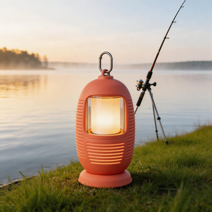 Durable Outdoor Lantern | Vibrant Rubber | Outdoor Adventure Essential | Ideal Gift for Explorers | Modern Design