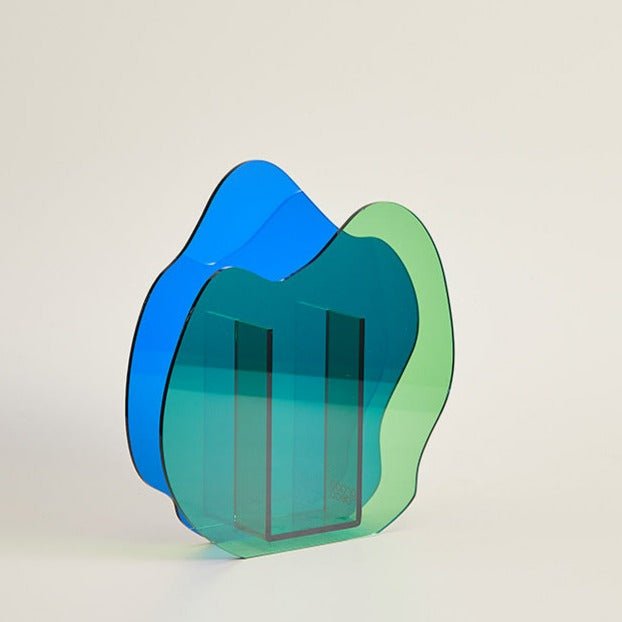 Colourful Nordic Irregular Acrylic Vase