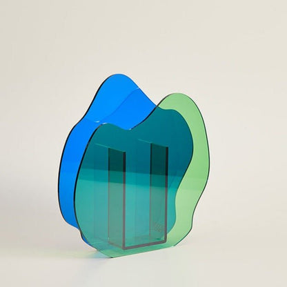 Colourful Nordic Irregular Acrylic Vase