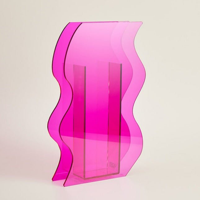 Colourful Nordic Irregular Acrylic Vase