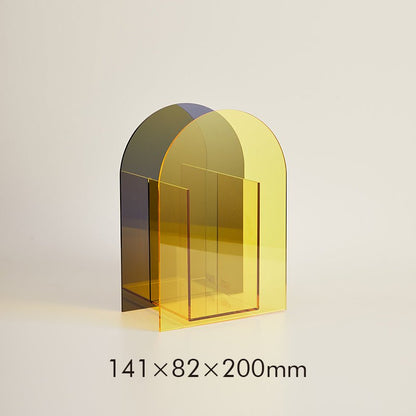 Eclectic Shape Acrylic Vase