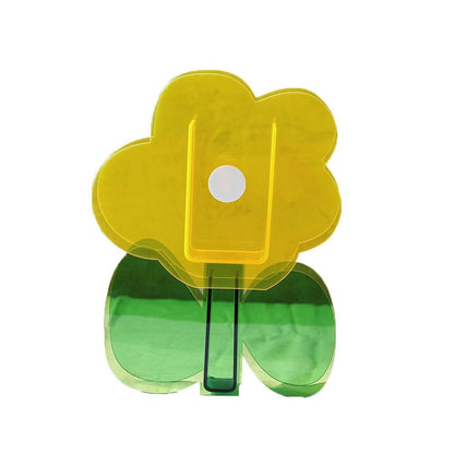 Growing Flowers Acrylic Vase