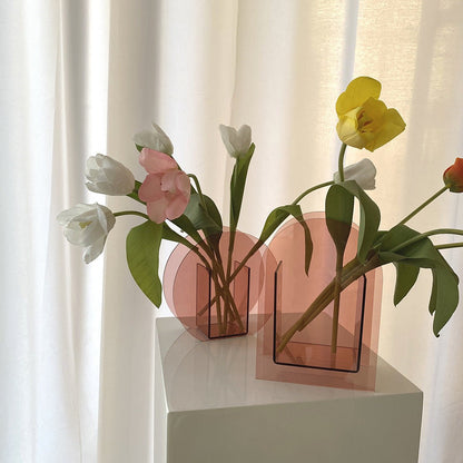 Millennial Pink Acrylic Vase
