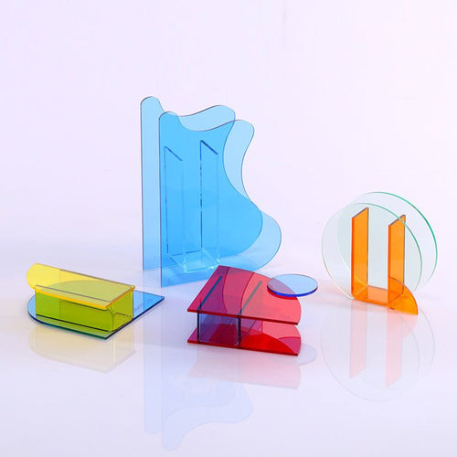 Modern Movement Acrylic Vase