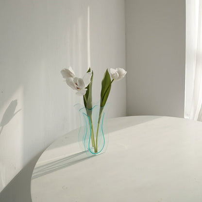 Tulip Transparent Acrylic Vase